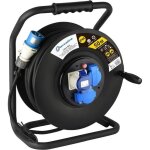 Electraline rallonge électrique avec enrouleur de câble noir 49058 Electraline rallonge électrique avec enrouleur de câble noir 49058