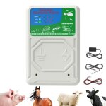 Electrificateur de cl�ture �lectrique pour 10 km alimentation �lectrique 2 en 1 ca / cc emp�chant lintrusion ...