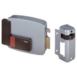 Electro - serrure � boutondroite tirant 50mm axe 60mm - cisa - 11611 61 1