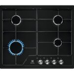 Table de cuisson au gaz - electrolux - egs 6424k - blanc - 59 cm - 12 kg