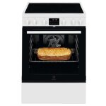 Electrolux cuisinière vitrocéramique 73l 4 feux blanc - lkr64890aw Electrolux cuisinière vitrocéramique 73l 4 feux blanc - lkr64890aw