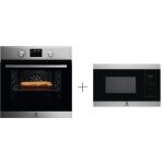 Electrolux - four multifonction pyrolyse coh4p06bx3 + micro - ondes encastrable cms4253tmx