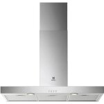 Electrolux - hotte d�corative murale 90cm 600m3 - h inox - lft419x