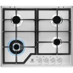 Electrolux kgs6436sx intgr cuisinire  gaz acier inoxydable acier inoxydable 1000 w rond