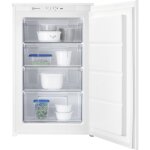 Electrolux lub3ae88s - conglateur encastrable - 98l - froid statique - l 54 x h 87. 3 cm - fixation ...