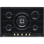 Electrolux pn 750 ruv plaque de cuisson � gaz en fonte noir 75 cm
