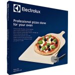 Set à pizza - electrolux - pierre réfractaire - spatule en bois - roulette à pizza - 33x38 cm Set à pizza - electrolux - pierre réfractaire - spatule en bois - roulette à pizza - 33x38 cm