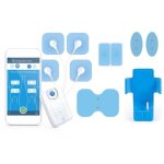 �lectrostimulateur - bluetens - blanc - bleu - connect� - ergonomique - 100 programmes