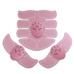Electrostimulateur musculaire - ceinture abdominale - 10 niveaux dintensité - rose - fitness Electrostimulateur musculaire - ceinture abdominale - 10 niveaux dintensité - rose - fitness