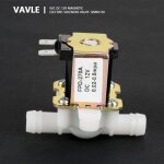 lectrovanne n / c dc 12v dn20 g3 / 4 interrupteur universel dentre deau de valve de solnode en plastique ...