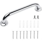 Elektrah barre dappui douche en inoxydable35cm poign�e handicap� antid�rapantpoign�e de porteporte - ...