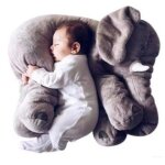 Éléphant 60cm creative enfants éléphant mascotte oreiller poupée jouet en peluche Éléphant 60cm creative enfants éléphant mascotte oreiller poupée jouet en peluche