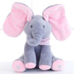 lphant chantant en peluche musicaux pour enfants?jouer  cache - cache les jouets lectriques (gris ...