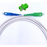 Elfcam - cble  fibre optique pour freebox la livraison avec le coupleur pour rallonge fibre optique ...