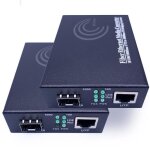 Elfcam - convertisseur fibre ethernet convertisseur rj45 gigabit - module mini - gbic sfp (125g sfp ...
