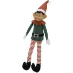 Elfe de noel - lutin farceur de noel - lutin de noel - elves behavin badly avec sa carte postale personnalisab ...