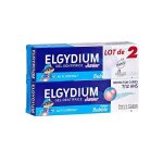 Dentifrice junior - elgydium - bubble - 2 x 50ml - 1000 ppm de fluor - pour enfants 7 - 12 ans