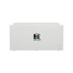 Elho bac � fleurs vivo next long 80 - l 78 x w 39 x h 38 cm - int�rieurext�rieur - 100% recycl� - blanc ...