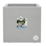 Elho bac à fleurs vivo next square 40 - Ø 39 x h 38 cm - intérieurextérieur - 100% recyclé - gris Elho bac à fleurs vivo next square 40 - Ø 39 x h 38 cm - intérieurextérieur - 100% recyclé - gris