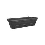 Elho balconnière green basics allin1 - extérieur & balcon - l 257 x w 473 x h 167 cm - vivre noir Elho balconnière green basics allin1 - extérieur & balcon - l 257 x w 473 x h 167 cm - vivre noir