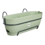 Elho balconni�re vibia campana allin1 50 - l 50 x w 26 x h 17 cm - balcon - 100% recycl� - vert