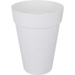 Elho pot de fleurs rond haut loft urban - � 28 cm - blanc