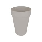 Elho pot de fleurs rond loft urban haut 42 - gris -  42 x h 56 cm - extrieur
