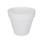 Elho pot de fleurs rond avec roues loft urban - � 38. 5 x 353 cm - blanc