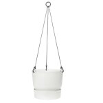 Elho pot de fleurs � suspendre greenville - � 239 x h 203 cm - ext�rieur - blanc
