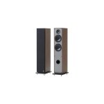 Enceinte colonne - elipson - horus 11f - noyer et gris - 120 w rms - hi - fi et home cinma