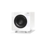Caisson de basses - elipson - prestige facet sub8 - blanc - 150 watts - haut - parleur 21 cm