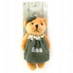 Elisa - porte - cls peluche prnom