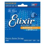 Cordes de guitare électrique - elixir - 12002 - nanoweb - extra light - tirant 09 - 42 Cordes de guitare électrique - elixir - 12002 - nanoweb - extra light - tirant 09 - 42