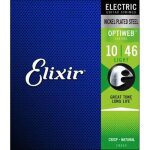 Elixir optiweb 19052 - jeu de cordes guitare �lectrique 10 - 46