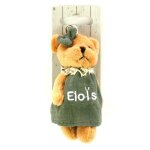 Elo�se - porte - cl�s peluche pr�nom