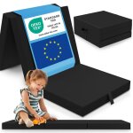 Eloneo matelas pliable 65x195x9 cm lit d?appoint h2 pour adulte / enfant housse amovible id�al voyage ...