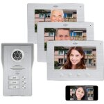 Elro dv477ip3 interphone vido ip wifi. 3 familles - avec cran couleur 3x7 pouces. vue en direct et ...