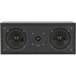 Enceinte centrale eltax monitor centre noir - eltax - 2 voies bass - reflex - 120w - 240w max