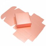 Emballage or rose carton pour une fête danniversaire boîte cadeau Emballage or rose carton pour une fête danniversaire boîte cadeau