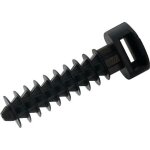 Embase  cheville standard colson pour perage 8mm noire - legrand - 031955