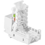 Embase rj45 cat6  bascule utp - marque - modle - certifie catgorie 6 - contact auto - dnudant