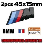 Emblème logo sticker bagde bmw m - tech 3d 45x15mm Emblème logo sticker bagde bmw m - tech 3d 45x15mm