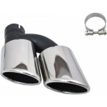 Embout dechappement pour audi a3 a4 a5 a6 7 8 to s3 s4 s5 s6 s7 s8 sq3 5 s - look une pice ct gauche ...