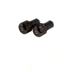Embouts de guidon metal moto motard universel s. . .
