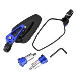 Embout de guidon rtroviseur latral moto universel 7 - 8 22mm en aluminium - rai