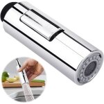 Embout robinet - adaptateur cuisine - douchette extractible - 2 modes - conomie deau - plastique gris ...