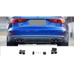 Embouts de silencieux déchappement tail pipes pour audi a3 8v berline sportback coupe 12 - 17 s3 design ... Embouts de silencieux déchappement tail pipes pour audi a3 8v berline sportback coupe 12 - 17 s3 design ...