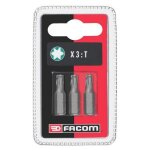 Embouts torx - facom - ex140. j3 - 3 pièces - 1 / 4 - longueur 25mm Embouts torx - facom - ex140. j3 - 3 pièces - 1 / 4 - longueur 25mm