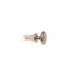 Embouts de tringle  rideaux - home maison - poigne  20 mm - chrome mat