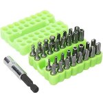 Embouts de vissage - ferrestock - lot de 33 embouts ts6 ts8 ts10 - acier - 25 mm - torx Embouts de vissage - ferrestock - lot de 33 embouts ts6 ts8 ts10 - acier - 25 mm - torx